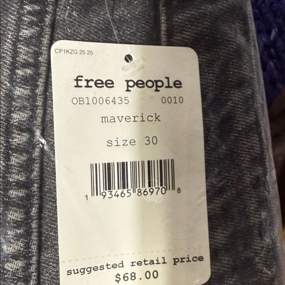Free People Bailey Denim Raw Hem Mini Skirt in Maverick